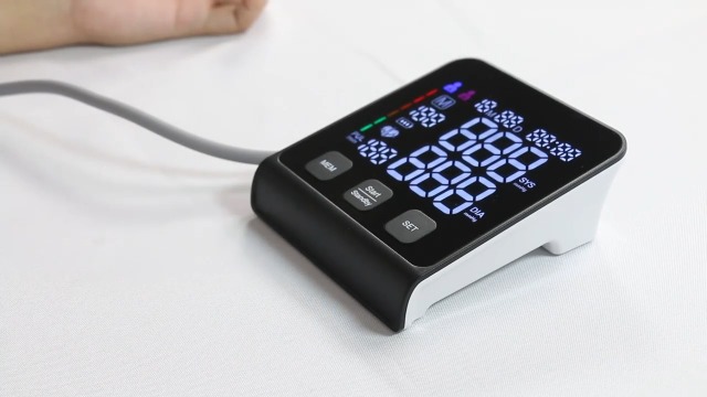 FDA-Cleared Blood Pressure Monitor, FSA&HSA Eligible Home & Travel BP Machine, Adjustable Wide-Range Cuff for Seniors & Pregnancy, Stores Previous Readings, Accurate Daily Health Tracking | Large LED Backlit Display Blood Pressure Machine FSA&HSA Eligible Adjustable Wide-Range Cuff 3*199 Sets Memory USB-C/4 AAA